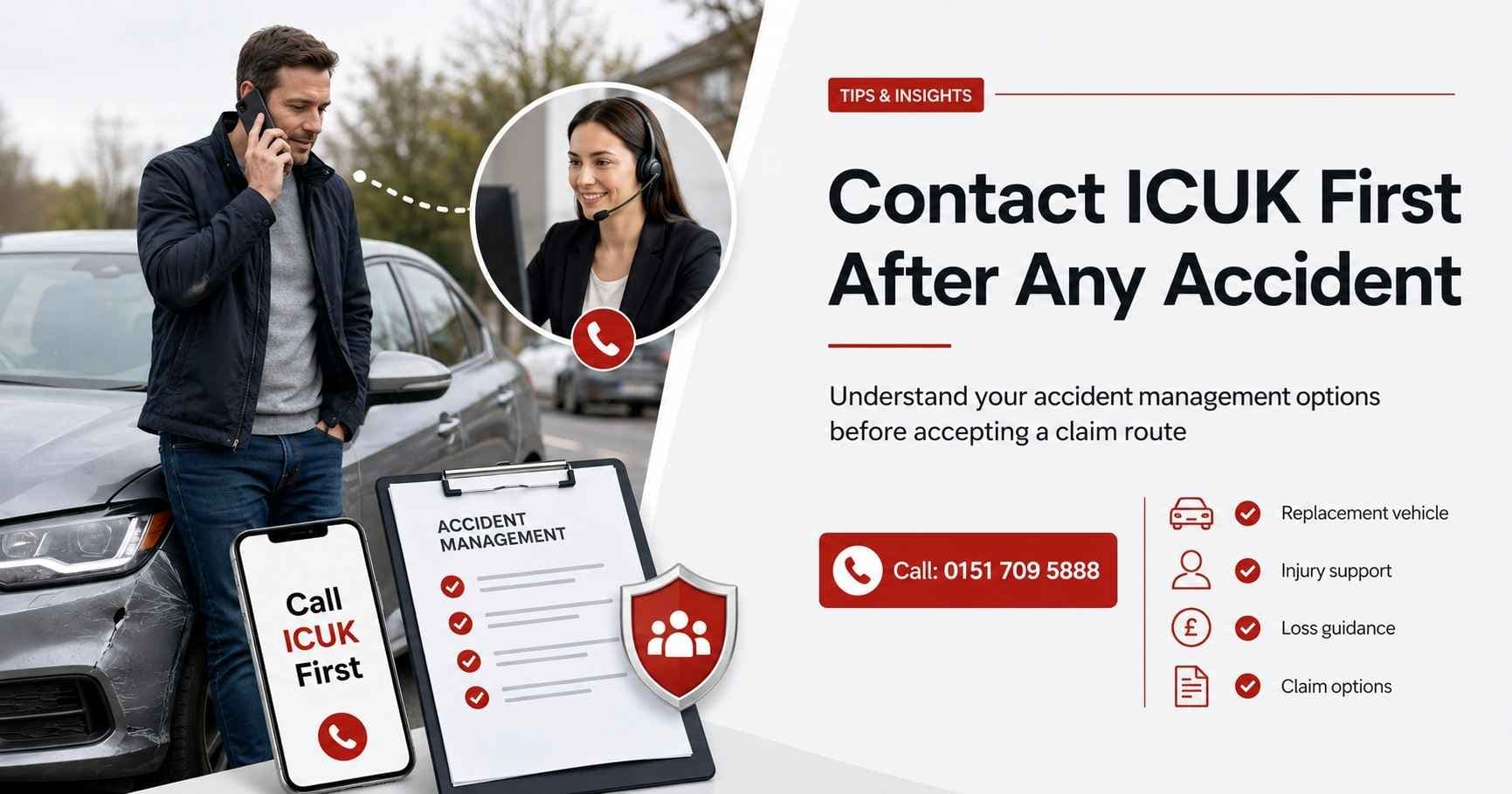 Had an Accident? Contact ICUK Insurance First for Guidance